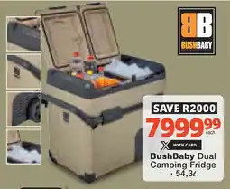 Checkers Hyper BushBaby Dual Camping Fridge offer