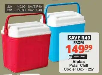 Checkers Hyper Alplas Polar Chill Cooler Box offer