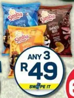 Pick n Pay Simba Potato Chips Assorted offer