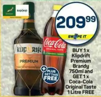 Pick n Pay Klipdrift Premium Brandy offer