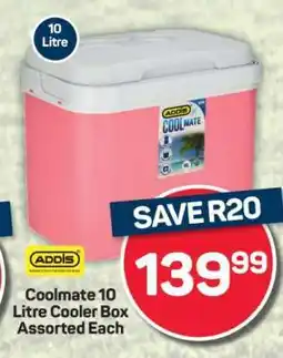 Pick n Pay Coolmate 10 Litre Cooler Box Assorted Each offer