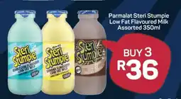 Pick n Pay Parmalat Steri Stumpie Low Fat Flavoured Milk Assorted 350ml offer