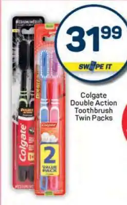 Pick n Pay Colgate Double Action Toothbrush Twin Packs offer