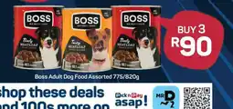 Pick n Pay Boss Adult Dog Food Assorted 775/820g offer