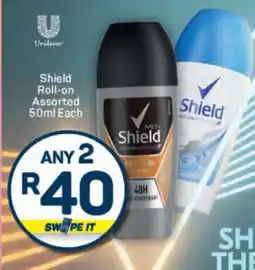 Pick n Pay Shield Roll On Assorted-50ml Each offer