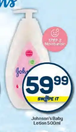 Pick n Pay Johnson's Baby Lotion-500ml offer