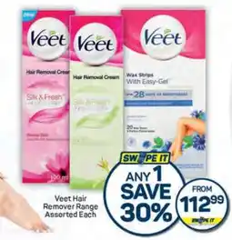 Pick n Pay Veet Hair Remover Range Assorted Each offer