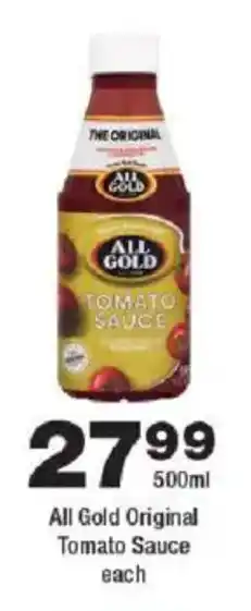 OK Foods All Gold Original Tomato Sauce offer