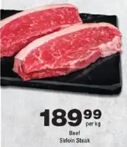 OK Foods Beef Sirloin Steak offer