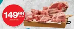 Checkers Lamb Pack offer