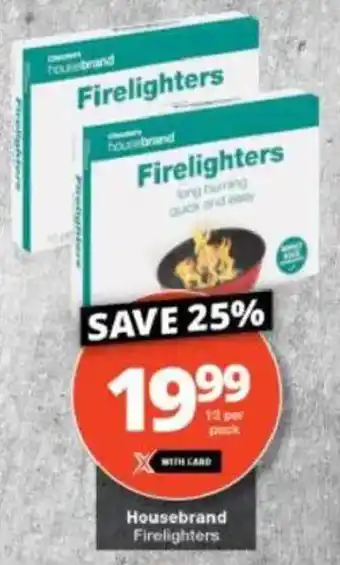 Checkers Housebrand Firelighters offer