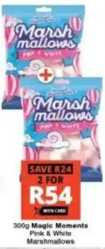 Checkers Magic Moments Pink & White Marshmallows offer