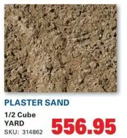 Cashbuild Plaster sand offer