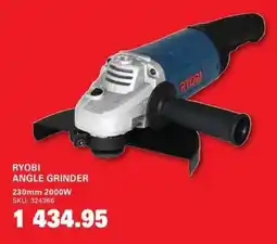 Cashbuild Ryobi angle grinder offer