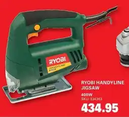 Cashbuild Ryobi handyline jigsaw offer