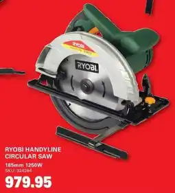 Cashbuild Ryobi handyline circular saw offer