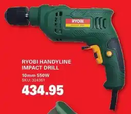 Cashbuild Ryobi handyline impact drill offer