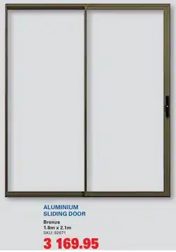 Cashbuild Aluminium sliding door offer