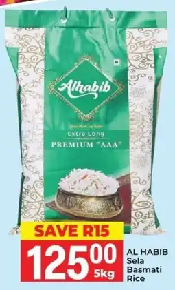Elite Cash & Carry AL HABIB Sela Basmati Rice offer