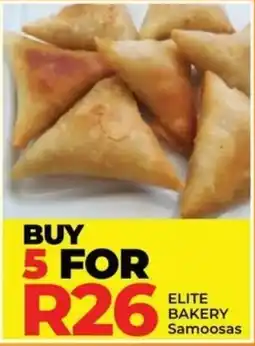 Elite Cash & Carry ELITE BAKERY Samoosas offer