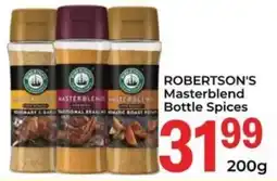 Elite Cash & Carry ROBERTSON'S Masterblend Bottle Spices offer