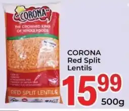 Elite Cash & Carry CORONA Red Split Lentils offer