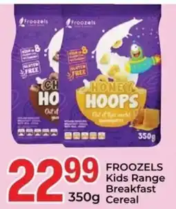 Elite Cash & Carry FROOZELS Kids Range Breakfast Cereal offer