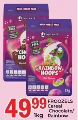 Elite Cash & Carry FROOZELS Cereal Chocolate/ Rainbow offer