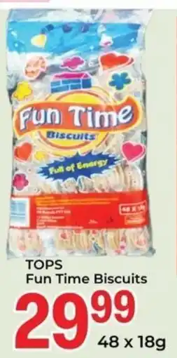 Elite Cash & Carry TOPS Fun Time Biscuits offer