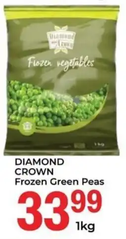 Elite Cash & Carry DIAMOND CROWN Frozen Green Peas offer
