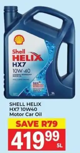 Elite Cash & Carry SHELL HELIX HX7 10W40 Motor Car Oil offer