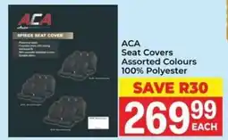 Elite Cash & Carry ACA Seat Covers Assorted Colours 100% Polyester offer