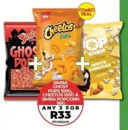1UP Simba ghost pops, cheetos & simba popcorn offer