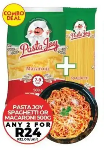 1UP Pasta joy spaghetti or macaroni offer