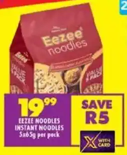Shoprite Eezee noodles instant noodles offer