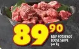 Shoprite Beef potjiekos loose serve offer