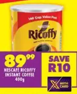 Shoprite Nescafe ricoffy instant coffee offer