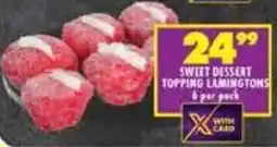 Shoprite Sweet dessert topping lamingtons offer
