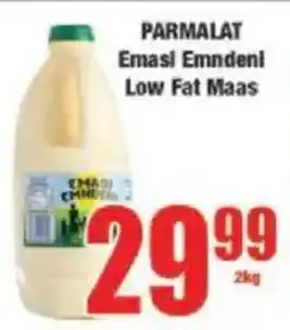 Boxer PARMALAT Emasi Emndeni Low Fat Maas offer