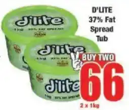 Boxer D'LITE 37% Fat Spread Tub offer