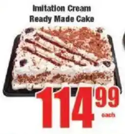 Boxer Imitation Cream Ready Made Cake offer