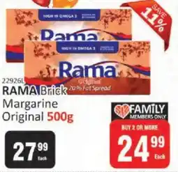 KitKat Cash and Carry RAMA Brick Margarine Original offer