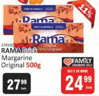 KitKat Cash and Carry RAMA Brick Margarine Original offer