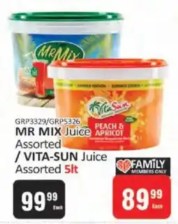 KitKat Cash and Carry MR MIX Juice Assorted/ VITA-SUN Juice Assorted offer