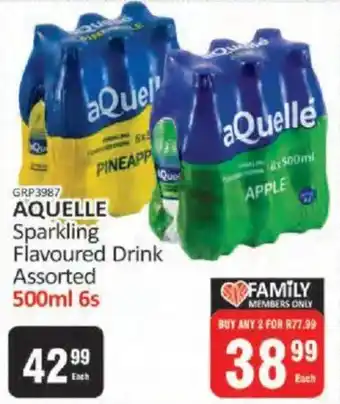 KitKat Cash and Carry AQUELLE Sparkling Flavoured Drink Assorted offer