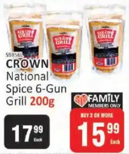 KitKat Cash and Carry CROWN National Spice 6-Gun Grill offer