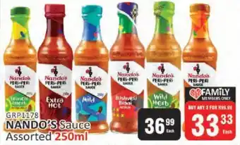 KitKat Cash and Carry NANDO'S Sauce Assorted offer