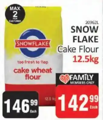 KitKat Cash and Carry SNOWFLAKE Cake Flour offer