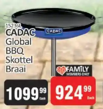 KitKat Cash and Carry CADAC Global BBQ Skottel Braai offer