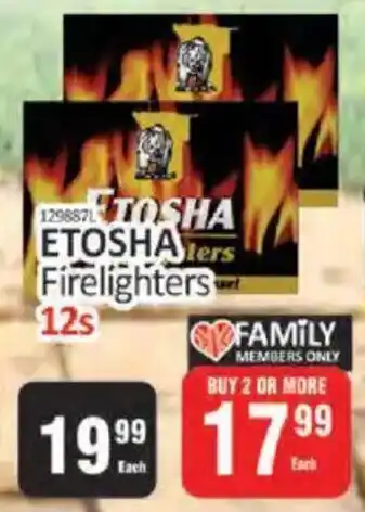 KitKat Cash and Carry ETOSHA Firelighters offer